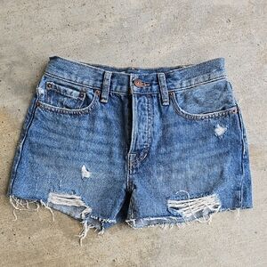 Free People Distressed Shorts